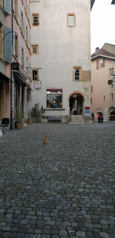 Haus De Philosophe Et Compositeur Rousseau Biel Bagian luar foto