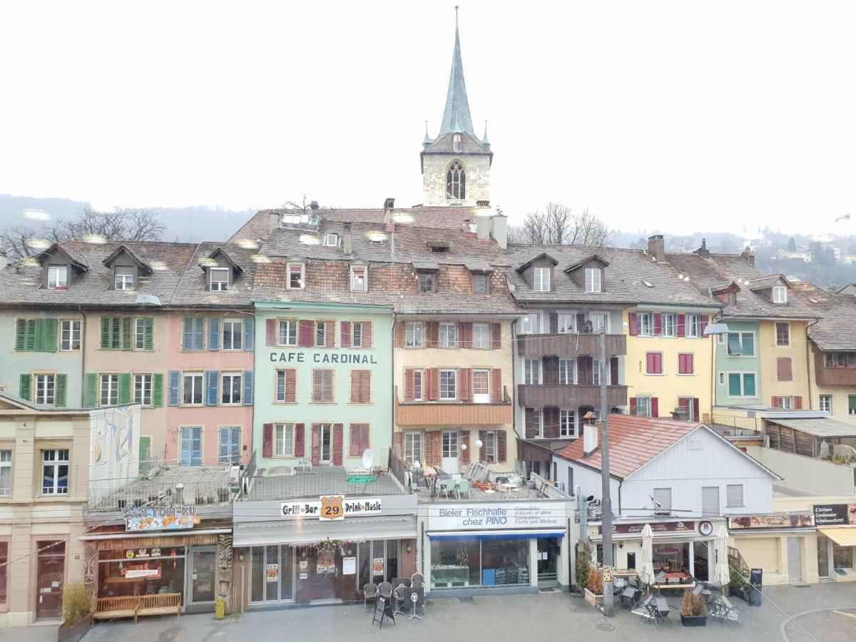 Haus De Philosophe Et Compositeur Rousseau Biel Bagian luar foto